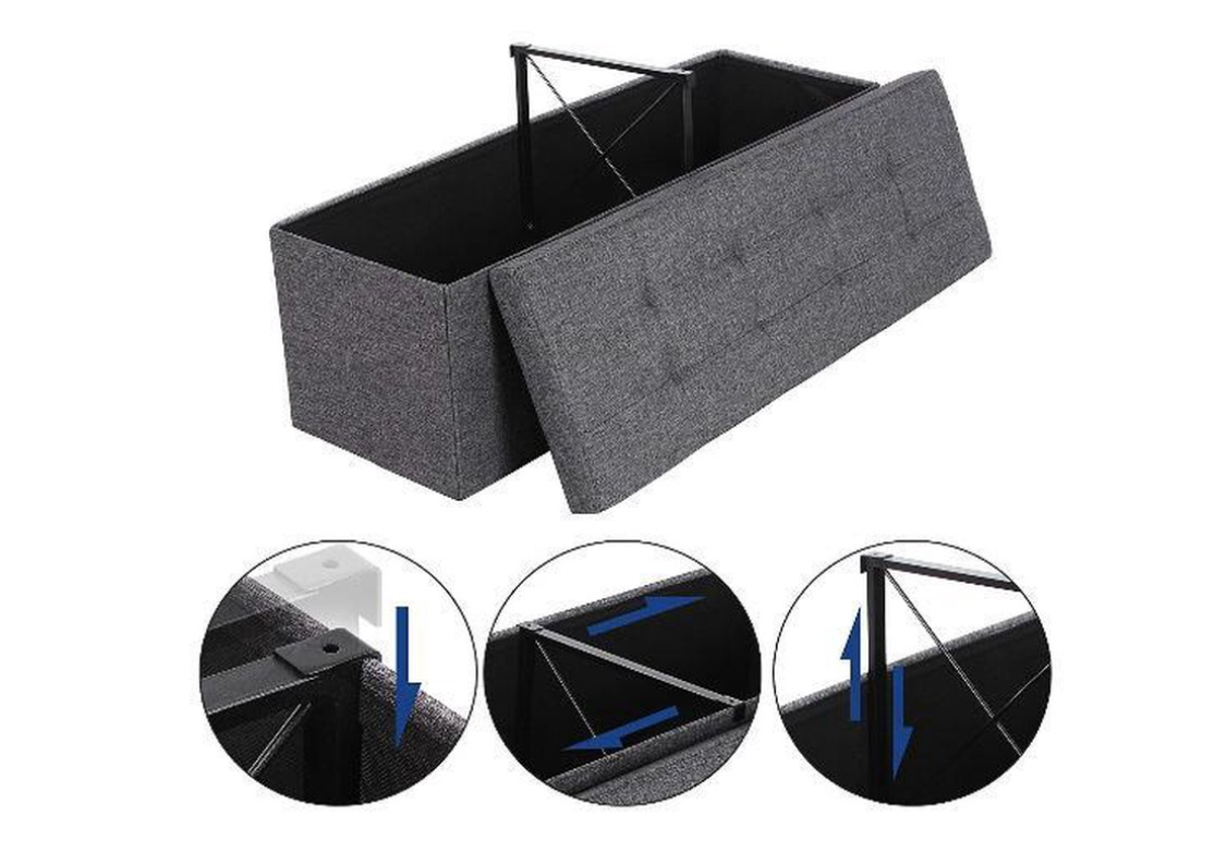 Opbergbox Donker Grijs MAZAZU opbergbox-donker-grijs-mazazu