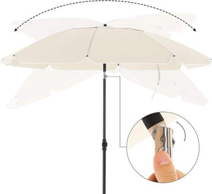 Parasol voor in de tuin Beige