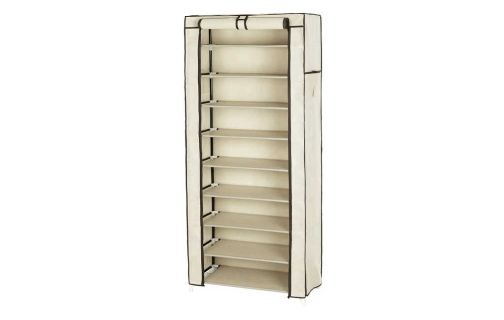 Schoenenrek scandinavisch beige