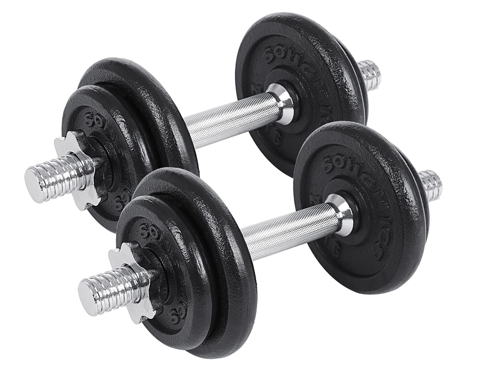 Gewichten fitnessapparatuur dumbbellset