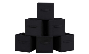 Set van 6 opbergdozen