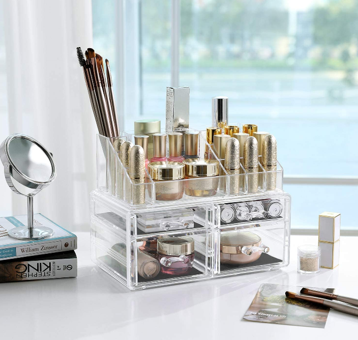 Make-up organizer opbergdoos