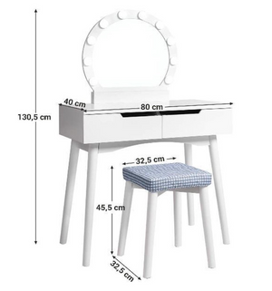 Make up tafel Abby