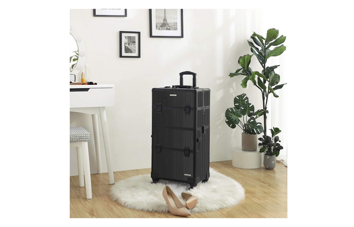 Make-up trolley zwart