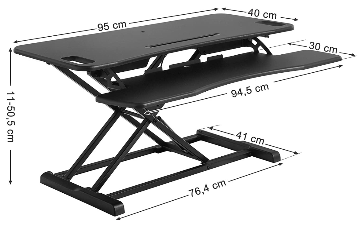 Laptopstandaard staand bureau